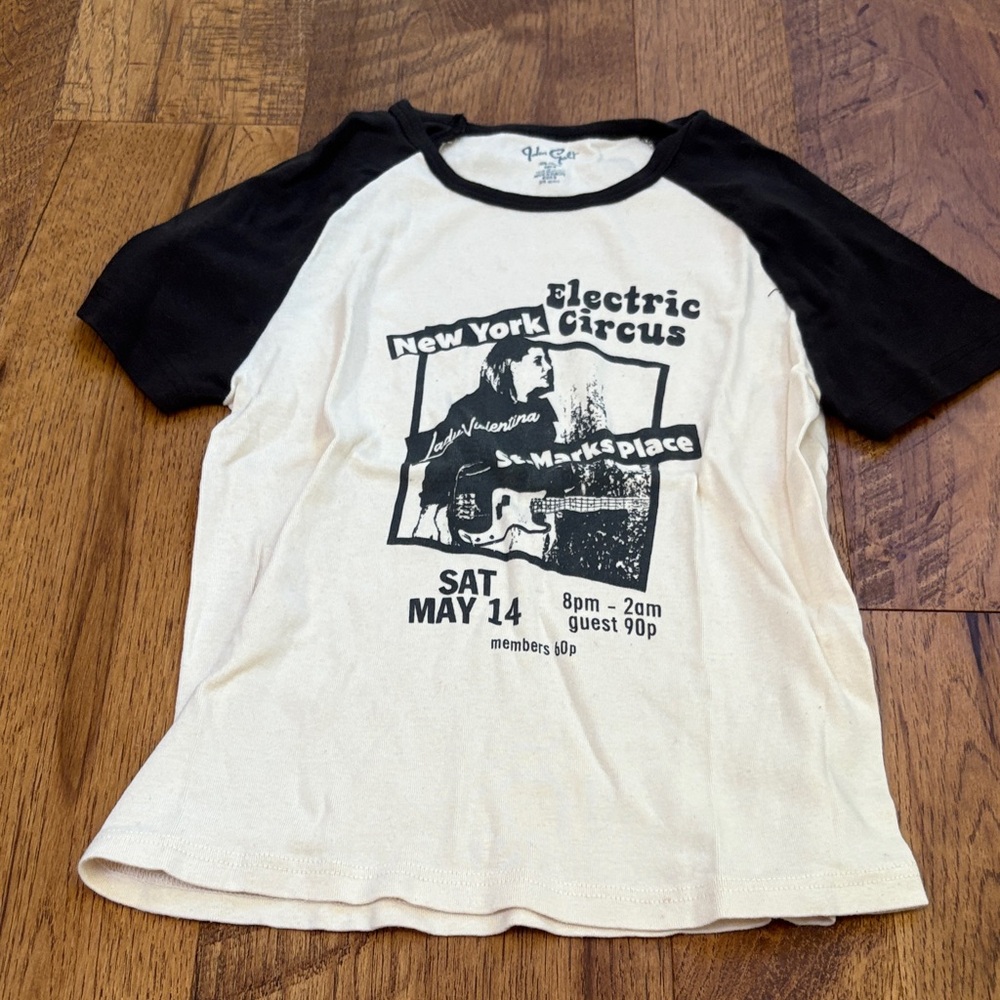John Galt Woman’s New York Electric Circus Tee One Size